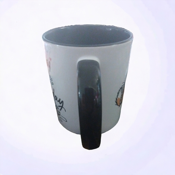 Fun Cat Lover Mug: "Everyday is Caturday" - Animated Cats: Flash & Marshmallow - Picture 5 of 8